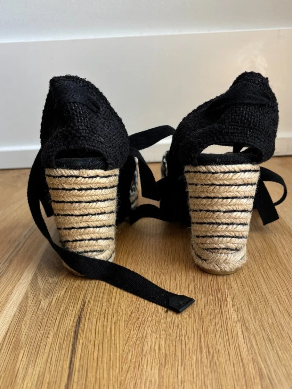 Castañer Espadrille Wedges in Animal Print